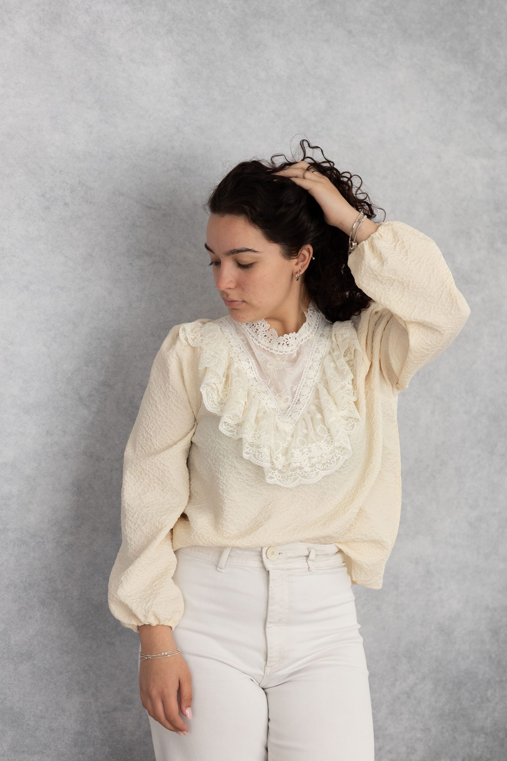 Blusa Elegância Romântica